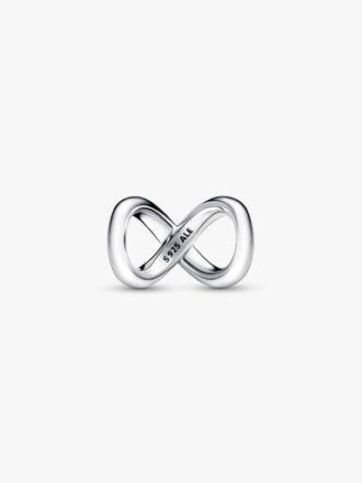 Forever & Always Infinity Charm – Sterlingsilber