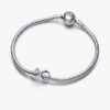 Forever & Always Infinity Charm – Sterlingsilber