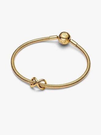 „Forever & Always“-Unendlichkeits-Charm – 14-karätige Vergoldung „Forever & Always“-Unendlichkeits-Charm – 14-karätige Vergoldung