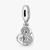 Forever Friends Herz-Dangle Charm – Sterlingsilber Forever Friends Herz-Dangle Charm – Sterlingsilber