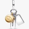 Freundschafts-Dangle Charm – Sterlingsilber, 14-karätige Vergoldung