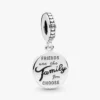 Friends are family-Dangle Charm aus Sterlingsilber Friends are family-Dangle Charm aus Sterlingsilber
