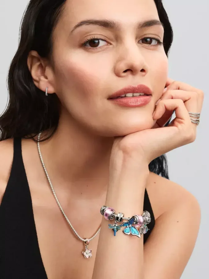 Dangle Charm „Libelle“ aus Sterlingsilber