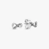Funkelnde Infinity-Ohrringe aus Sterlingsilber Funkelnde Infinity-Ohrringe aus Sterlingsilber
