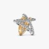 Funkelnder Crossover-Stern-Charm – Sterlingsilber, 14-karätige Vergoldung Funkelnder Crossover-Stern-Charm – Sterlingsilber, 14-karätige Vergoldung