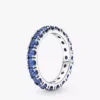 Eternity-Ring „Sparkling Row“ aus Sterlingsilber Eternity-Ring „Sparkling Row“ aus Sterlingsilber
