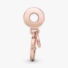 Funkelnder Family Tree Dangle Charm – 14 Karat Roségold-Beschichtung Funkelnder Family Tree Dangle Charm – 14 Karat Roségold-Beschichtung