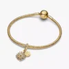 Funkelnder Feuerwerk-Dangle Charm, 14-karätig vergoldet Funkelnder Feuerwerk-Dangle Charm, 14-karätig vergoldet