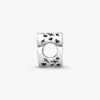 Funkelnder Freehand-Herz-Charm aus Sterlingsilber