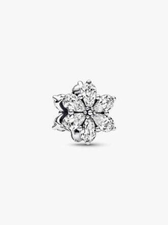 Funkelnder Herbarium-Cluster-Charm – Sterlingsilber