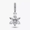 Funkelnder Herbarium-Cluster-Dangle Charm aus Sterlingsilber Funkelnder Herbarium-Cluster-Dangle Charm aus Sterlingsilber