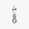 Funkelnder Infinity-Dangle Charm – Sterlingsilber Funkelnder Infinity-Dangle Charm – Sterlingsilber