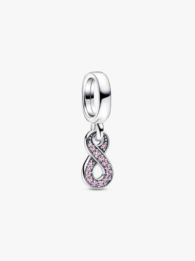 Funkelnder Infinity-Dangle Charm – Sterlingsilber Funkelnder Infinity-Dangle Charm – Sterlingsilber