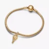 Funkelnder, klarer Heißluftballon-Dangle Charm, 14-karätig vergoldet Funkelnder, klarer Heißluftballon-Dangle Charm, 14-karätig vergoldet