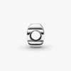 Funkelnder Pfotenabdruck-Charm aus Sterlingsilber