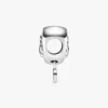 Funkelnder Pfotenabdruck- & Herz-Charm aus Sterlingsilber Funkelnder Pfotenabdruck- & Herz-Charm aus Sterlingsilber