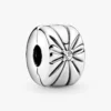 Funkelnder Sonnenstrahl-Clip Charm aus Sterlingsilber Funkelnder Sonnenstrahl-Clip Charm aus Sterlingsilber
