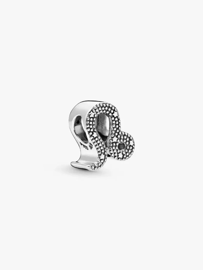 Funkelnder Sternzeichen-Charm „Leo“ aus Sterlingsilber Funkelnder Sternzeichen-Charm „Leo“ aus Sterlingsilber