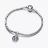 Funkelnder, teilbarer Engel-Flügel-Dangle Charm aus Sterlingsilber Funkelnder, teilbarer Engel-Flügel-Dangle Charm aus Sterlingsilber