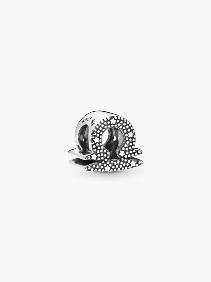 Funkelnder Waage-Sternzeichen-Charm aus Sterlingsilber Funkelnder Waage-Sternzeichen-Charm aus Sterlingsilber