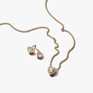 Funkelndes „Elevated Heart“-Schmuck-Geschenkset – 2er-Set Funkelndes „Elevated Heart“-Schmuck-Geschenkset – 2er-Set