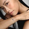 Funkelndes Pavé-Tennis-Armband – Sterlingsilber Funkelndes Pavé-Tennis-Armband – Sterlingsilber