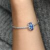 Galaxy Blue & Star Murano-Charm – Sterlingsilber Galaxy Blue & Star Murano-Charm – Sterlingsilber