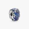 Galaxy Blue & Star Murano-Charm – Sterlingsilber Galaxy Blue & Star Murano-Charm – Sterlingsilber