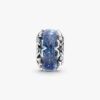 Galaxy Blue & Star Murano-Charm – Sterlingsilber Galaxy Blue & Star Murano-Charm – Sterlingsilber