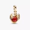 „Game of Thrones“ Armband-Set mit roten Dangle Charms, 2er-Set