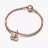 Geburtstagsgeschenk-Dangle Charm zum Aufklappen, 14-karätige Roségoldbeschichtung Geburtstagsgeschenk-Dangle Charm zum Aufklappen, 14-karätige Roségoldbeschichtung
