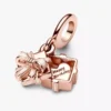 Geburtstagsgeschenk-Dangle Charm zum Aufklappen, 14-karätige Roségoldbeschichtung Geburtstagsgeschenk-Dangle Charm zum Aufklappen, 14-karätige Roségoldbeschichtung