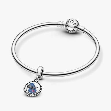 Georgia-Karte-Dangle Charm Georgia-Karte-Dangle Charm