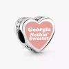 Georgia Nothin‘ Sweeter Herz-Charm aus Sterlingsilber Georgia Nothin‘ Sweeter Herz-Charm aus Sterlingsilber