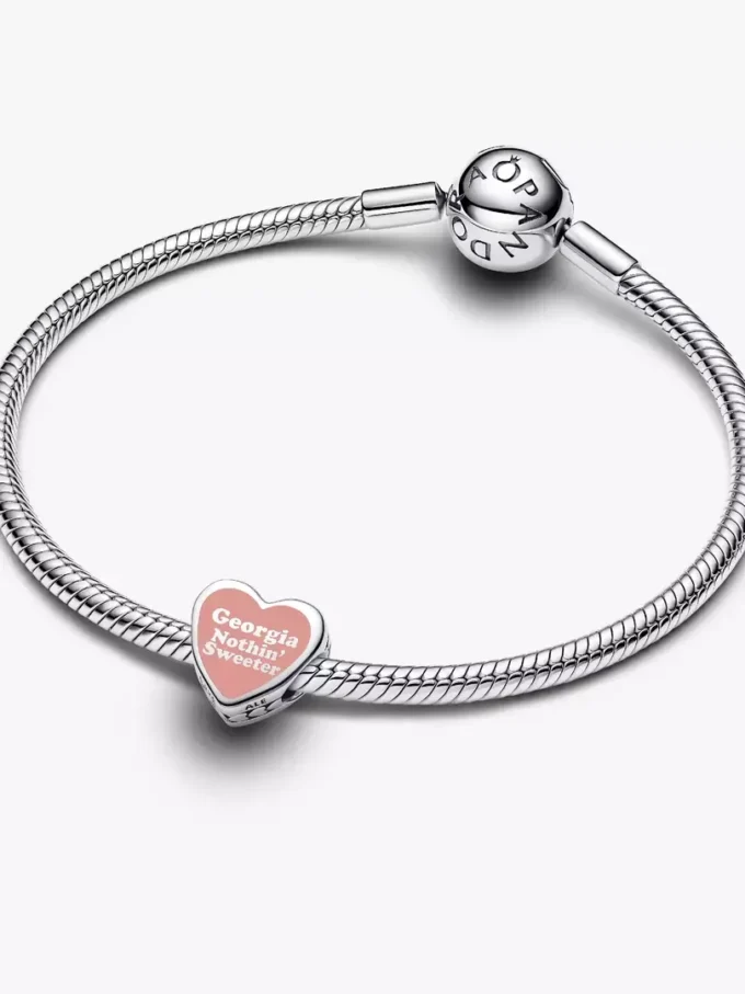 Georgia Nothin‘ Sweeter Herz-Charm aus Sterlingsilber Georgia Nothin‘ Sweeter Herz-Charm aus Sterlingsilber