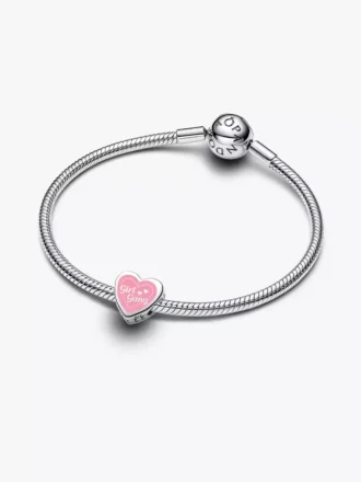 Girl Gang Herz-Charm aus Sterlingsilber