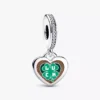 Glücksbringer-Dangle Charm „Kleeblatt“ aus Sterlingsilber Glücksbringer-Dangle Charm „Kleeblatt“ aus Sterlingsilber