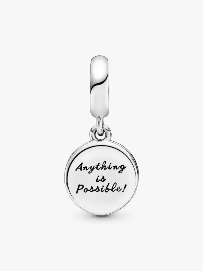 Glücksbringer-Dangle Charm „Vierblättriges Kleeblatt“ aus Sterlingsilber Glücksbringer-Dangle Charm „Vierblättriges Kleeblatt“ aus Sterlingsilber