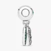 Glücksbringer-Dangle Charm „Vierblättriges Kleeblatt“ aus Sterlingsilber Glücksbringer-Dangle Charm „Vierblättriges Kleeblatt“ aus Sterlingsilber