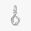 Glücksbringer-Hufeisen-Dangle Charm aus Sterlingsilber Glücksbringer-Hufeisen-Dangle Charm aus Sterlingsilber