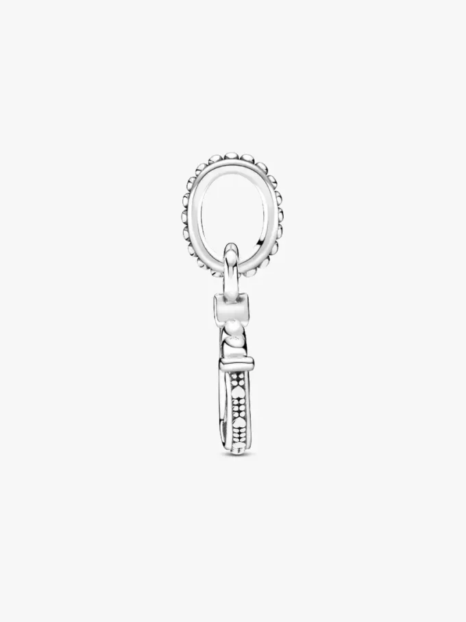 Glücksbringer-Hufeisen-Dangle Charm aus Sterlingsilber Glücksbringer-Hufeisen-Dangle Charm aus Sterlingsilber