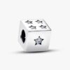 Glückswürfel-Charm – Sterlingsilber