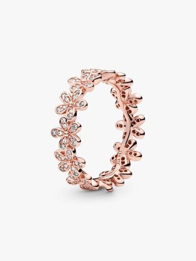 Gänseblümchen-Ring – 14 Karat Roségold-Beschichtung Gänseblümchen-Ring – 14 Karat Roségold-Beschichtung