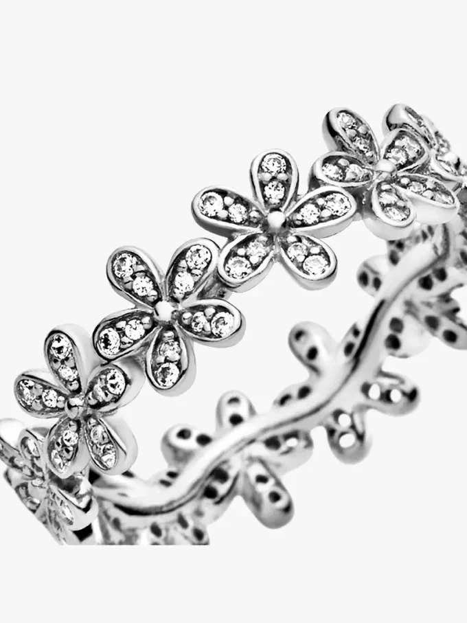 Gänseblümchen-Ring aus Sterlingsilber