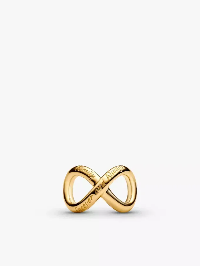 Golden Always and Forever Charm Duo, 2 Stück Golden Always and Forever Charm Duo, 2 Stück