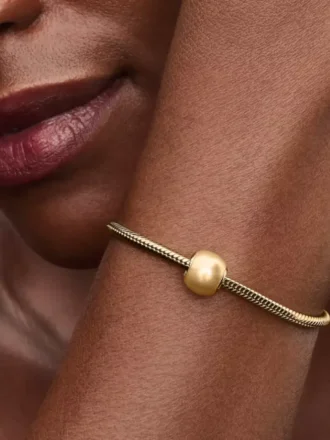 Goldener Charm, 14 Karat vergoldet