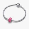 Goldenes Mini-Murano Glass-Charm – Sterlingsilber Goldenes Mini-Murano Glass-Charm – Sterlingsilber