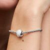 Goldenes Mini-Murano Glass-Charm – Sterlingsilber Goldenes Mini-Murano Glass-Charm – Sterlingsilber
