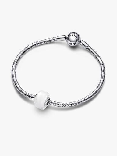 Goldenes Mini-Murano Glass-Charm – Sterlingsilber Goldenes Mini-Murano Glass-Charm – Sterlingsilber
