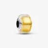 Goldenes Mini-Murano Glass-Charm – Sterlingsilber Goldenes Mini-Murano Glass-Charm – Sterlingsilber
